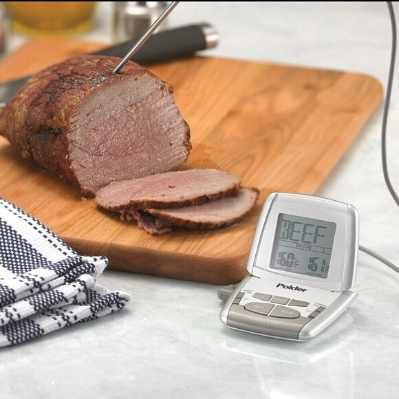 Polder Deluxe Preset In-Oven Thermometer with Ultra Probe - Picture 2 of 15